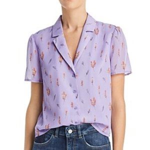 Re: Named Tasha Button-Down Floral Shirt Small